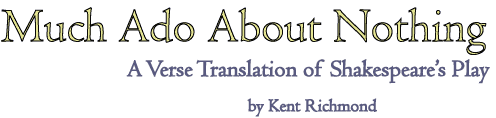 Much Ado About Nothing: A Verse Translation of Shakespeare's Play