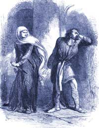 Macbeth and Lady Macbeth plot Duncan's Death